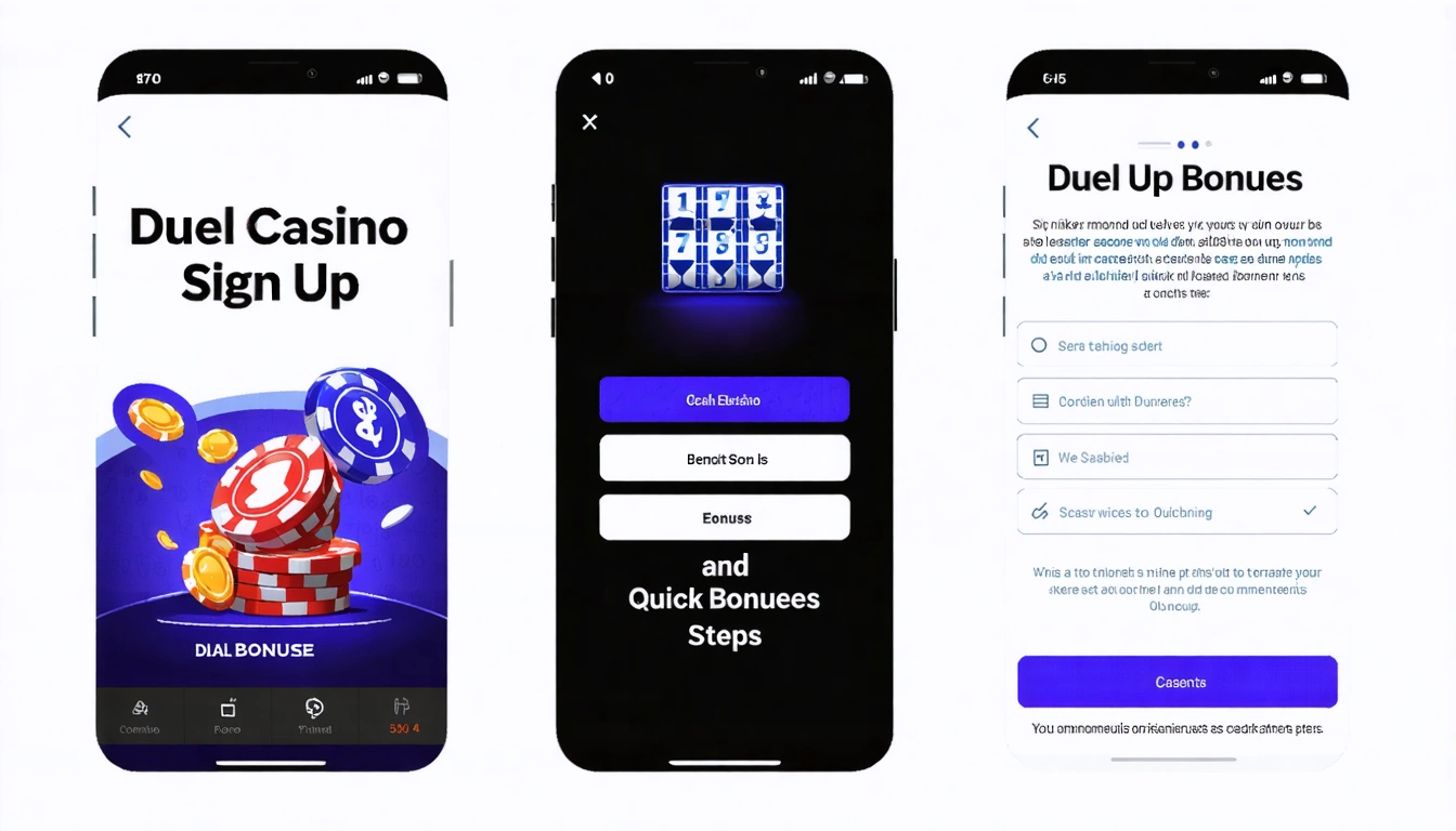 Duel Casino Sign Up Bonuses and Quick Steps